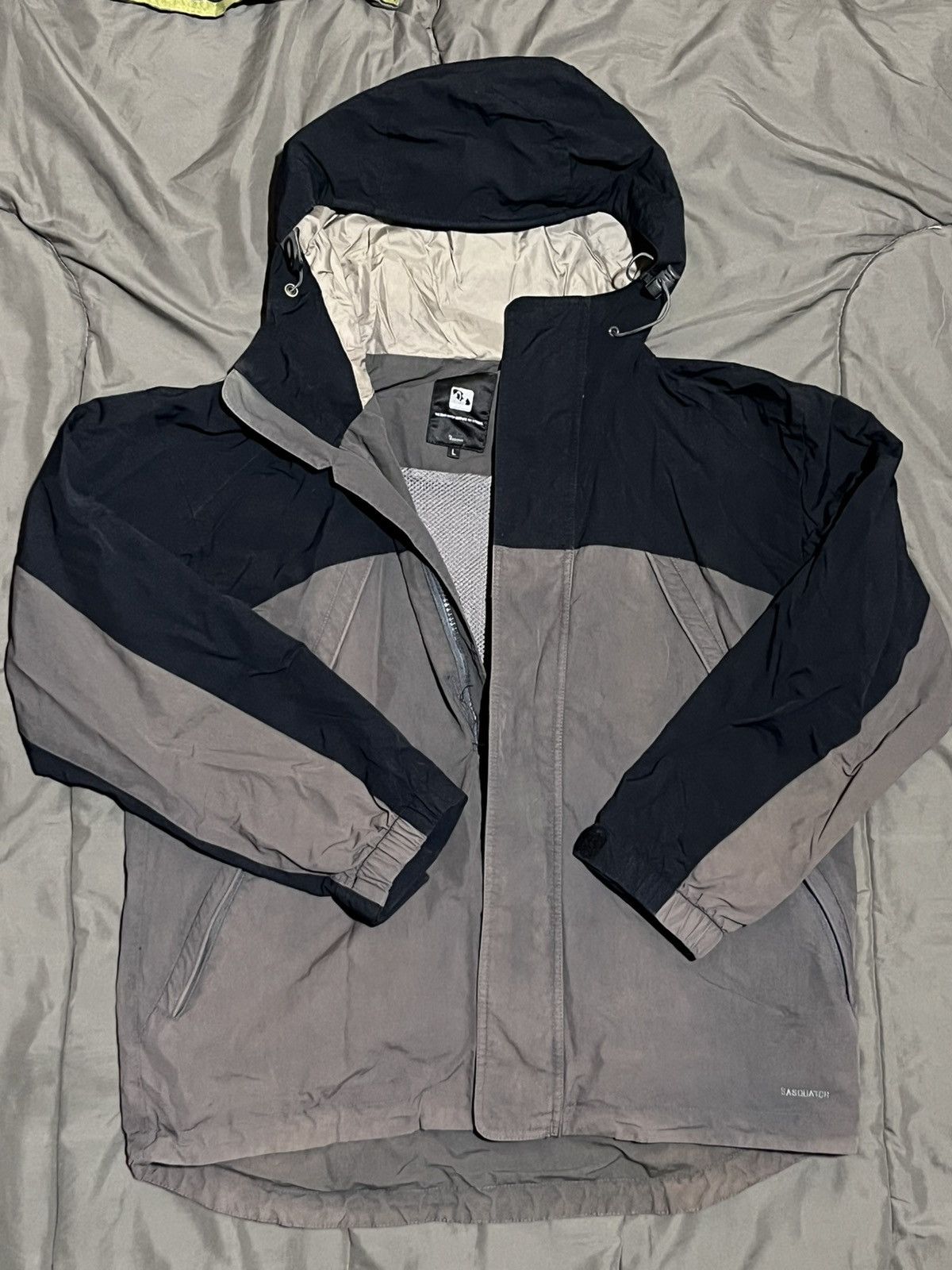 Sasquatchfabrix Black/Grey Sasquatchfabrix Raincoat Size US M / EU 48-50 / 2 - 3 Thumbnail