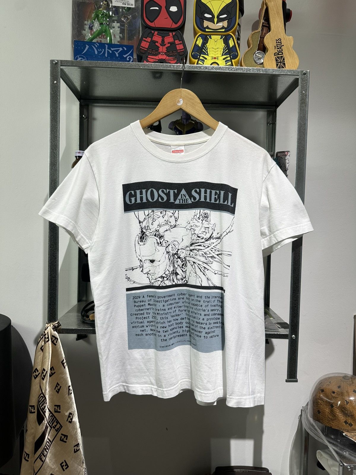 vintage ghost in the shell tee