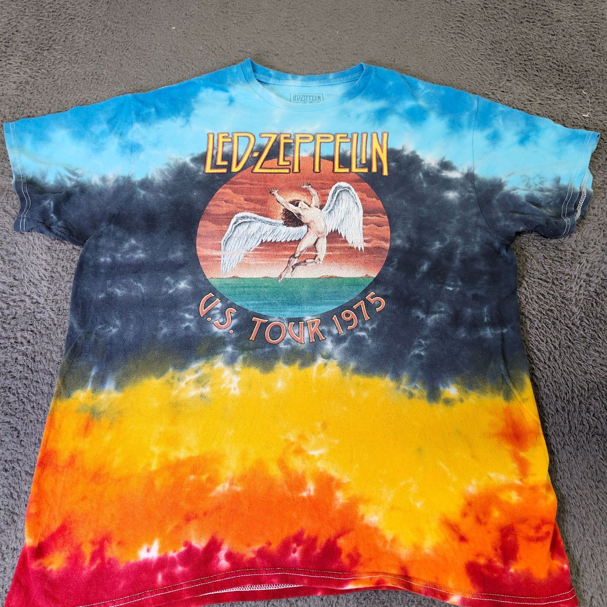 Led Zeppelin Led Zeppelin U.S. Tour 1975 Tie-Dye T-Shirt L Size US L / EU 52-54 / 3 - 1 Thumbnail
