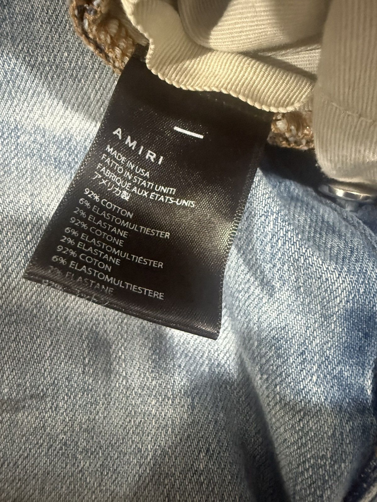 Amiri Amiri Size US 34 / EU 50 - 3 Thumbnail