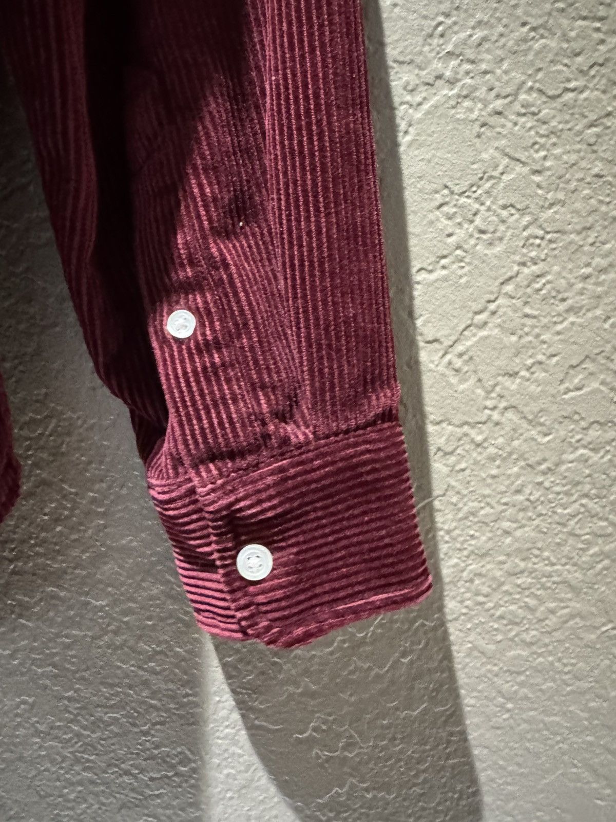 Carhartt Burgundy Carhartt Corduroy Button Up Shirt Thick Soft Medium Size US M / EU 48-50 / 2 - 8 Thumbnail