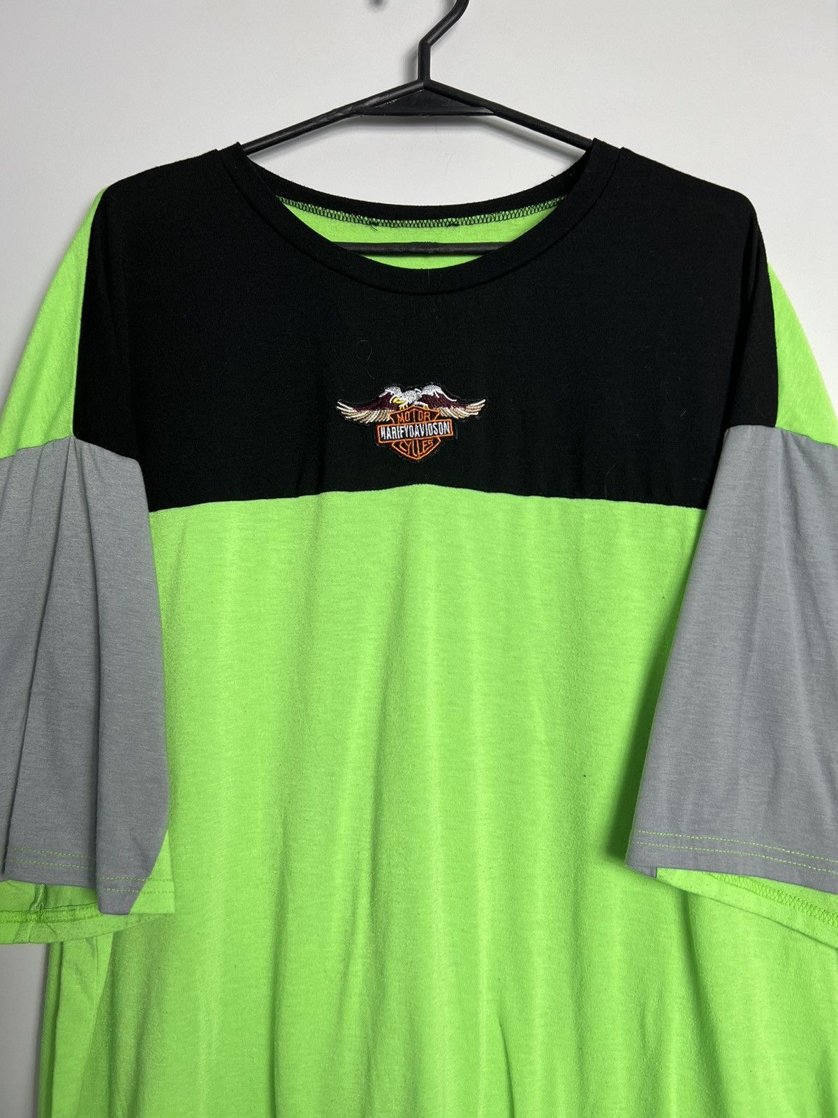 Harley Davidson Baggy Tshirt Harley Davidson Center Logo Vintage Size US XL / EU 56 / 4 - 2 Thumbnail