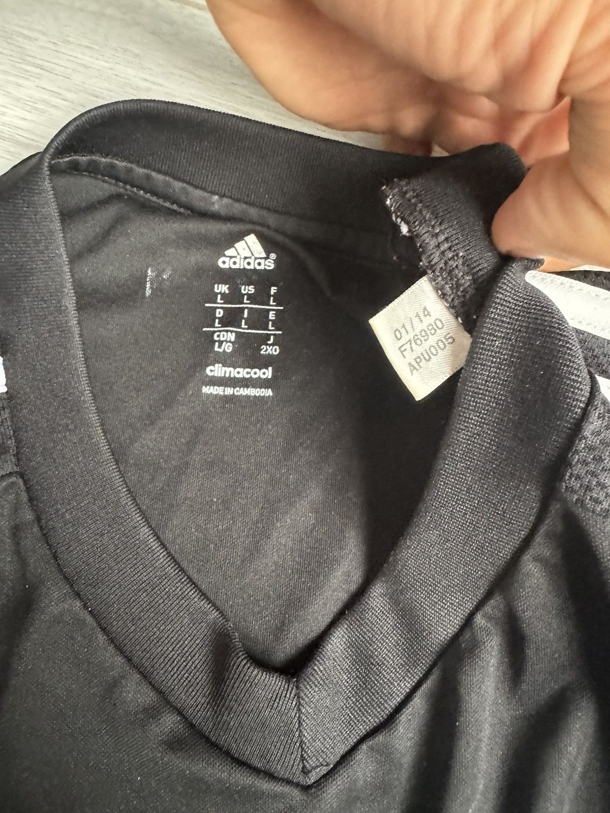 Adidas × Vintage Vintage Adidas Fulham soccer jersey shirt 2014 kit Size US L / EU 52-54 / 3 - 3 Thumbnail