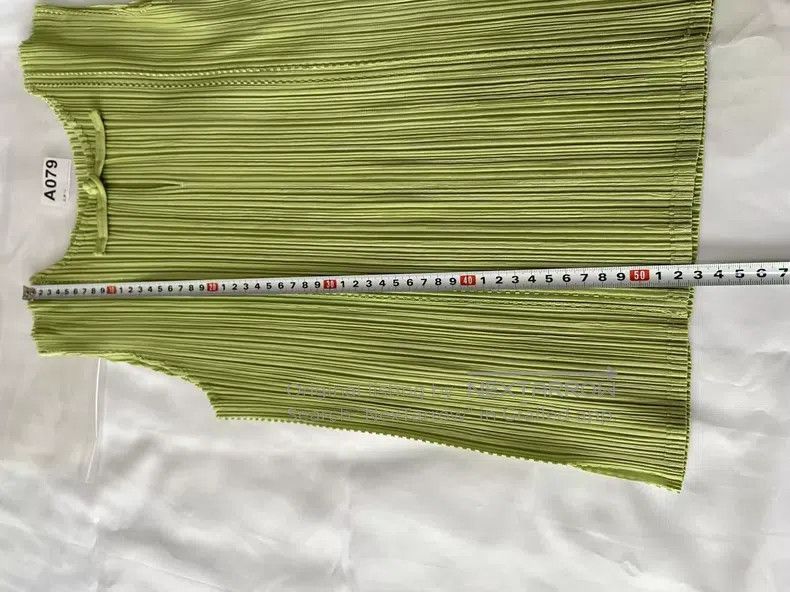 Issey Miyake Issey Miyake Green Vest Size L / US 10 / IT 46 - 5 Thumbnail