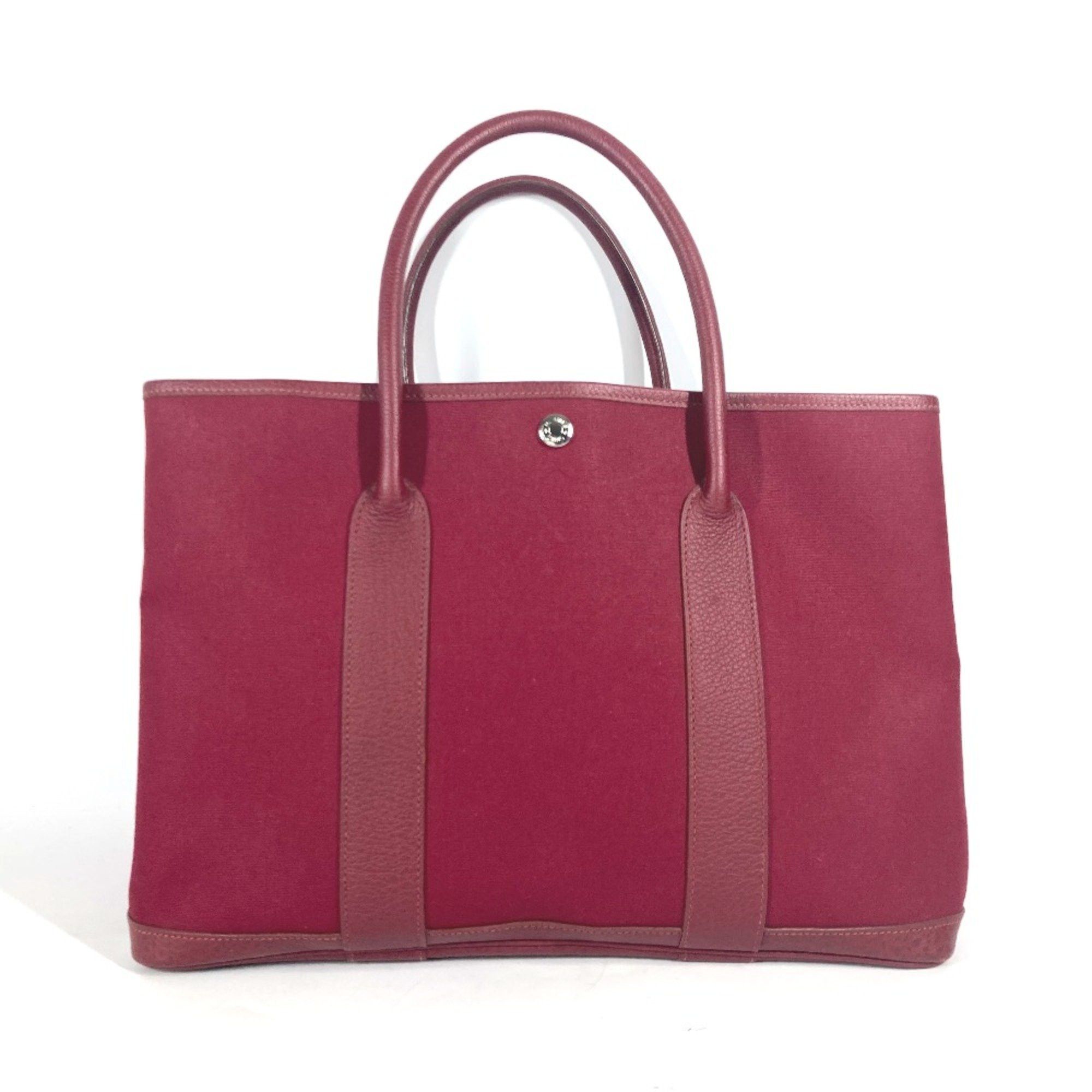 Hermes Hermes Garden Party Tote Canvas and Leather Size ONE SIZE - 1 Thumbnail