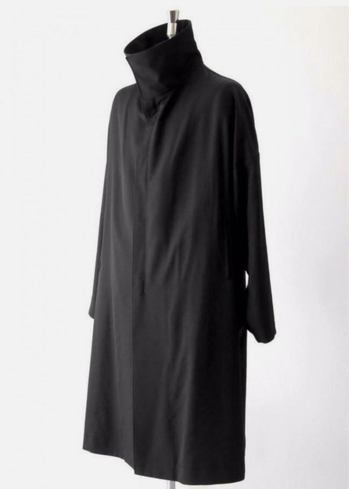 Yohji Yamamoto Yohi Yamamoto Pour Homme F/W16 Highneck coat Size US M / EU 48-50 / 2 - 1 Thumbnail