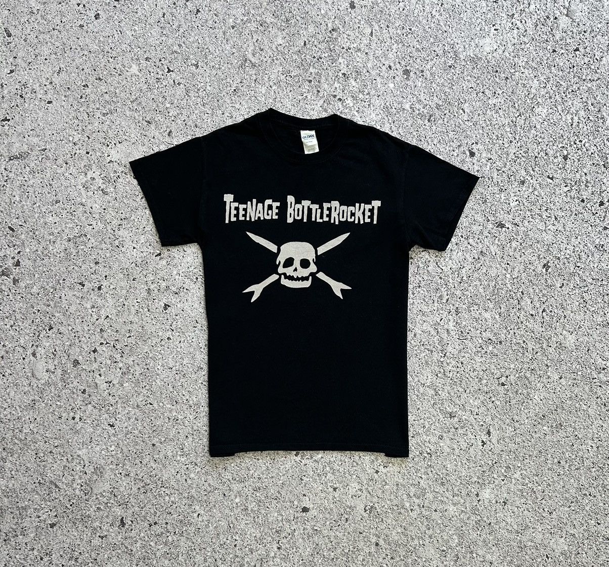 Band Tees × Vintage Vintage 90’s Retro Teenage Bottlerocket Rock Band T-Shirt Size US S / EU 44-46 / 1 - 2 Thumbnail