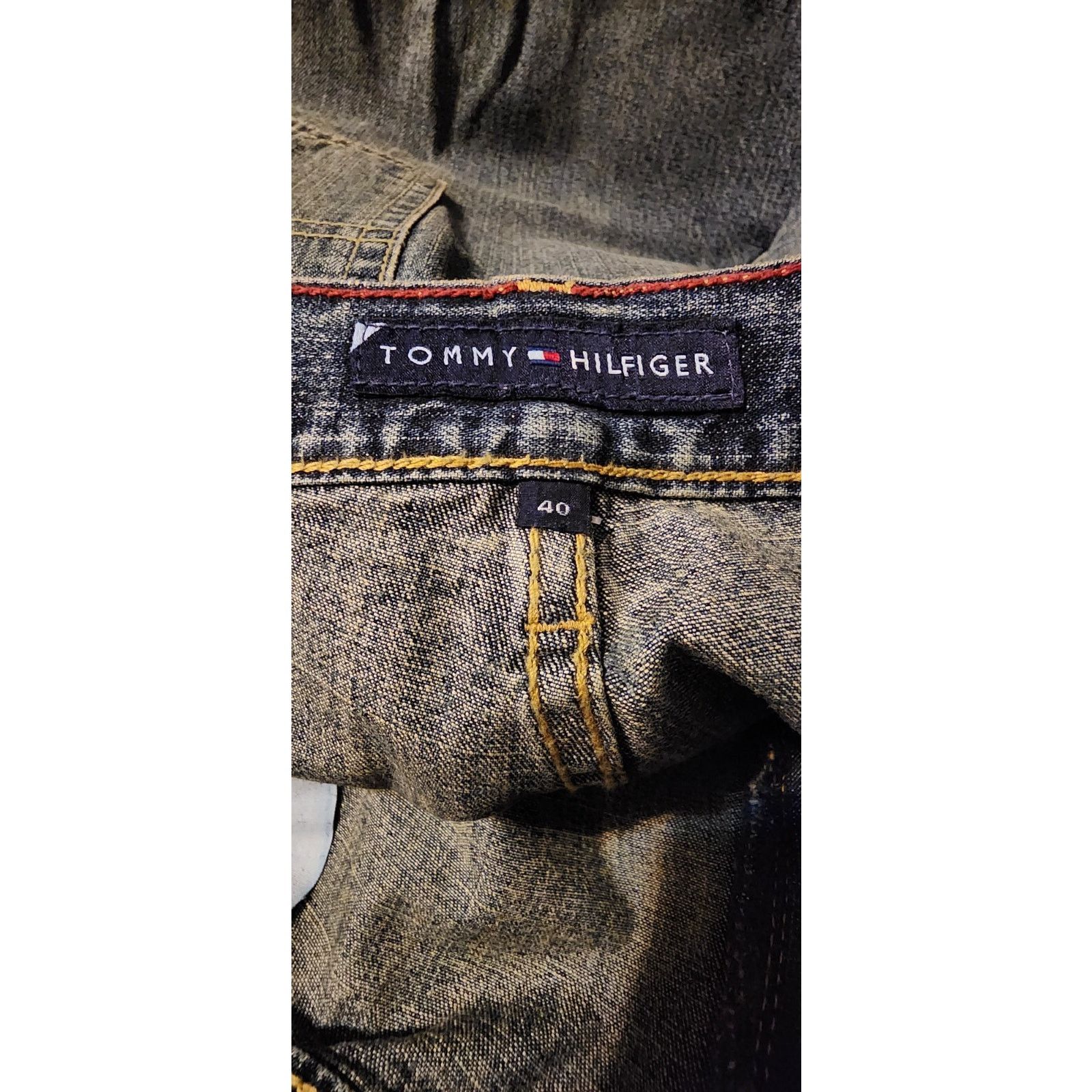 Tommy Hilfiger Tommy Hilfiger Denim Carpenter Shorts Leather Ptch Sz40 1197 Size US 40 / EU 56 - 5 Thumbnail