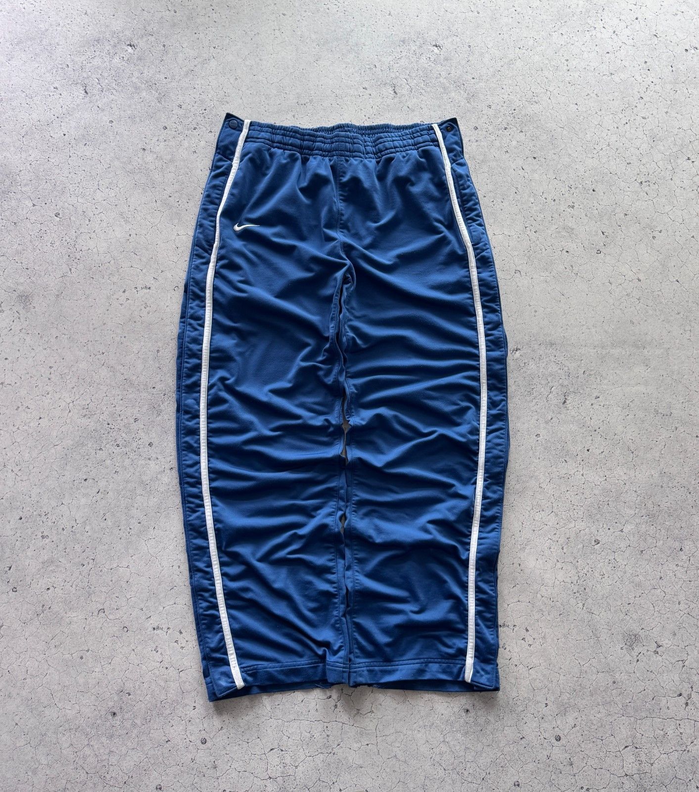 Nike Nike Vintage Track Pants Baggy Button Y2K Basketball Size US 36 / EU 52 - 12 Thumbnail