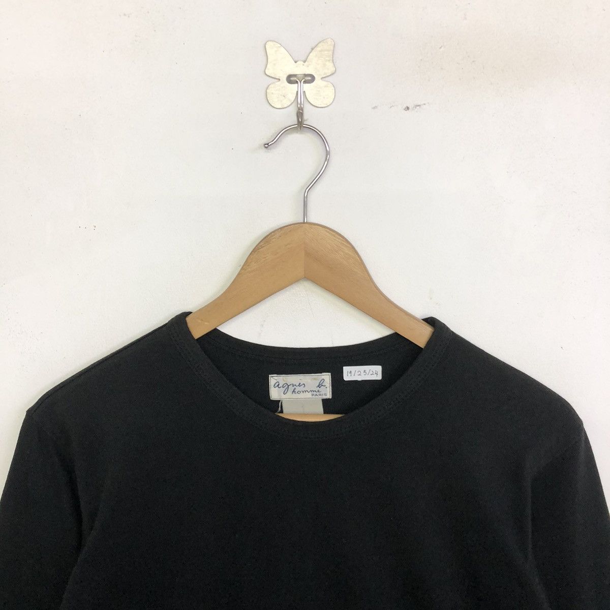 Designer × Vintage × agnes b. Vintage Agnes.B Homme Paris Long Sleeve Tshirt Size US S / EU 44-46 / 1 - 3 Thumbnail