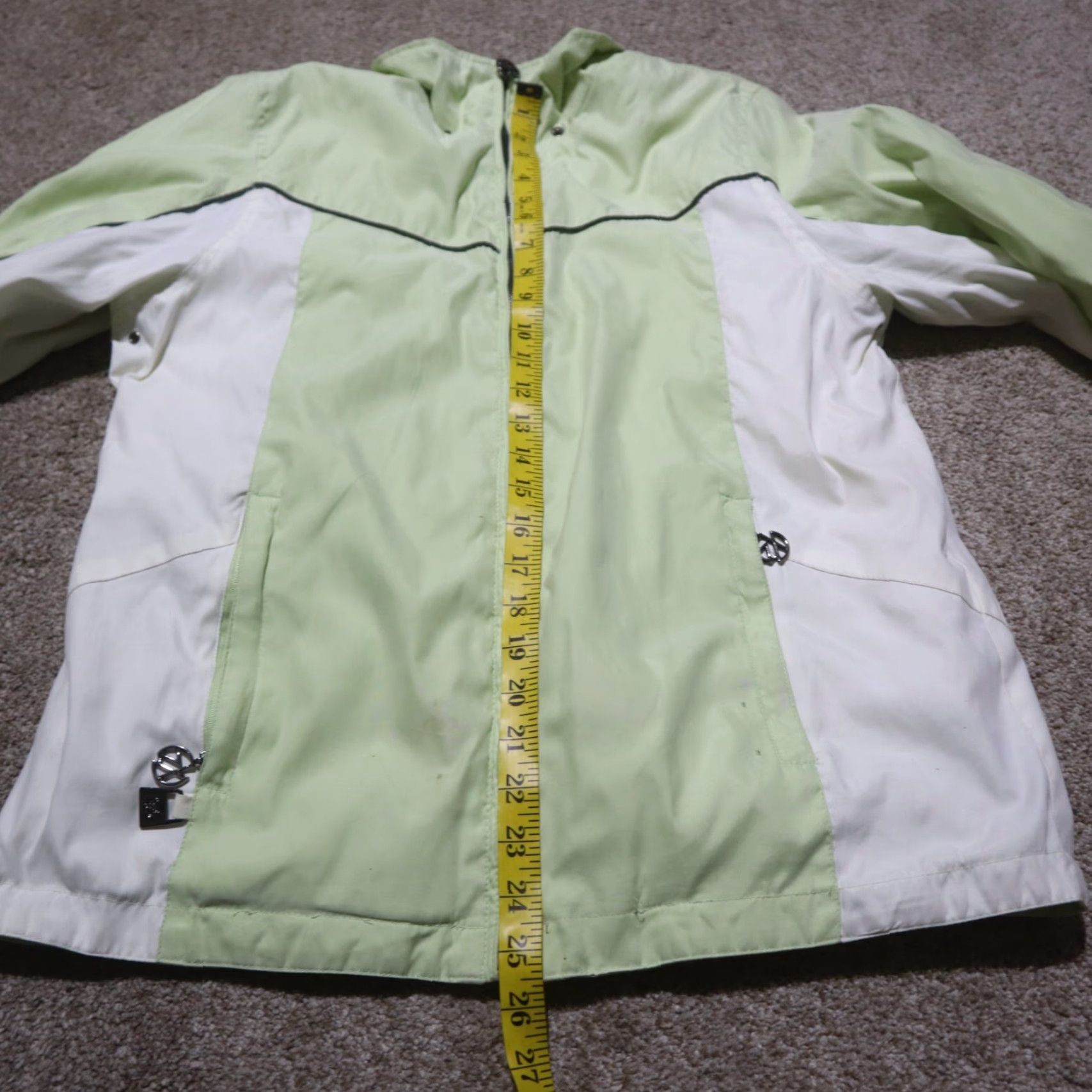 ZeroXposur ZeroXposur Women's Jacket Green Hooded Full Zip Pockets M Medium Size M / US 6-8 / IT 42-44 - 5 Thumbnail
