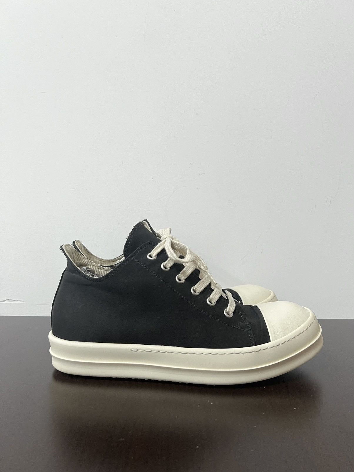 Rick Owens Drkshdw Rick owens drkshdw ramones low sneakers sz 39 Size US 9 / IT 39 - 4 Thumbnail