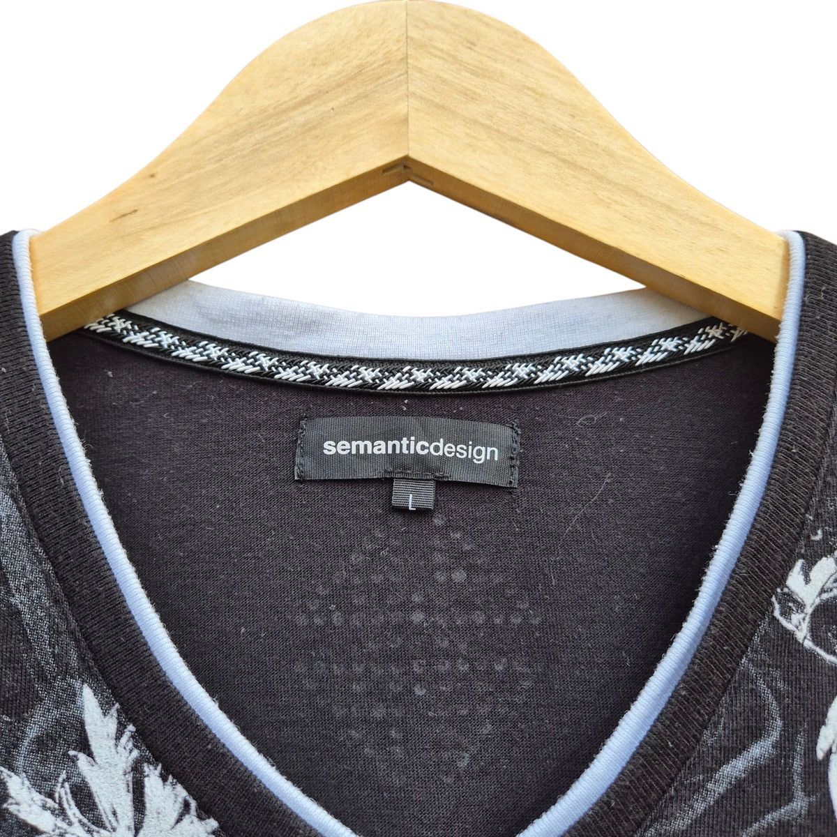 If Six Was Nine × Le Grande Bleu (L.G.B.) × semanticdesign Semantic design poem longsleeve Size US M / EU 48-50 / 2 - 4 Thumbnail