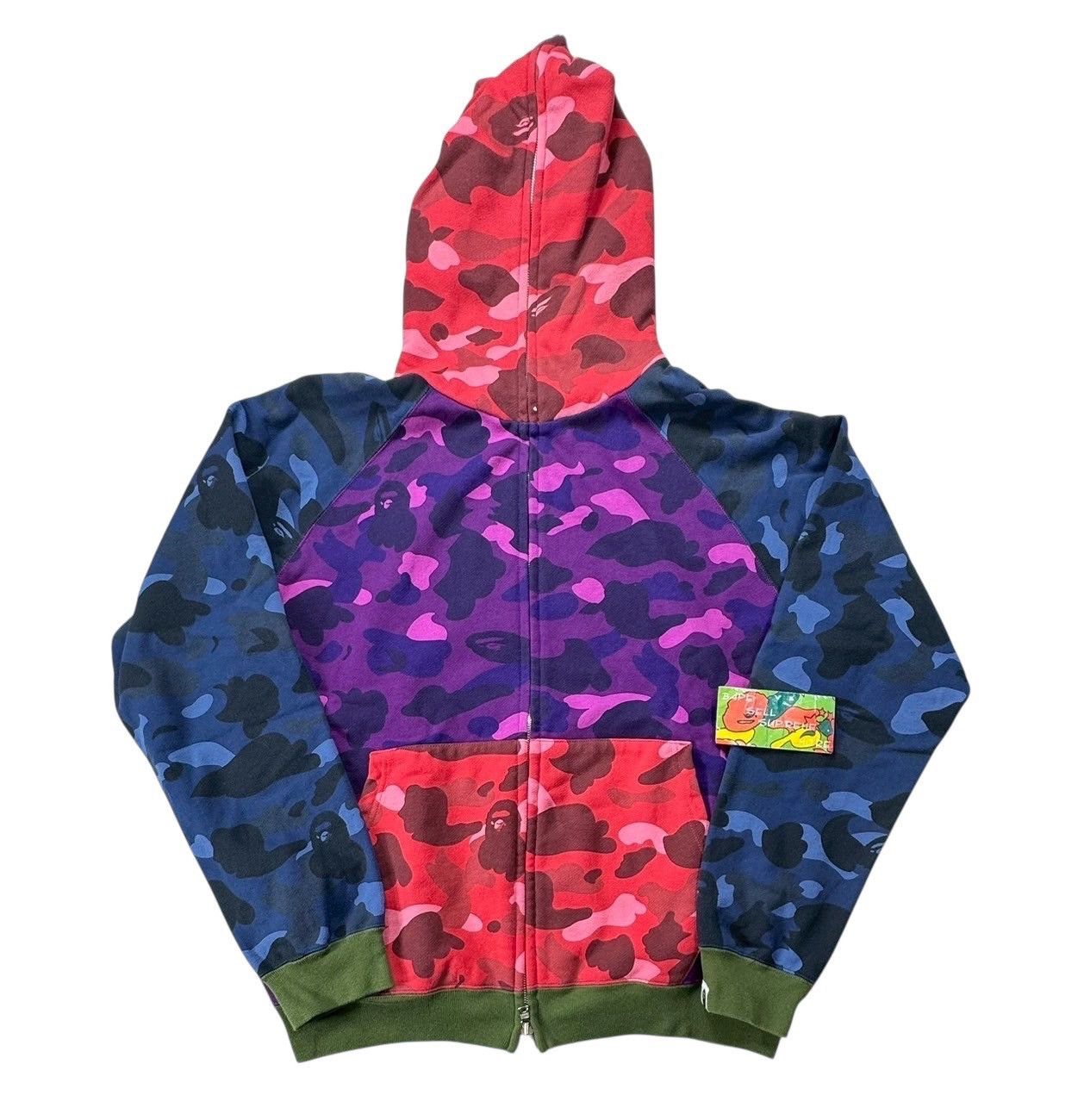 Bape BAPE multi mix camo full zip hoodie ⁡ Size US M / EU 48-50 / 2 - 1 Thumbnail