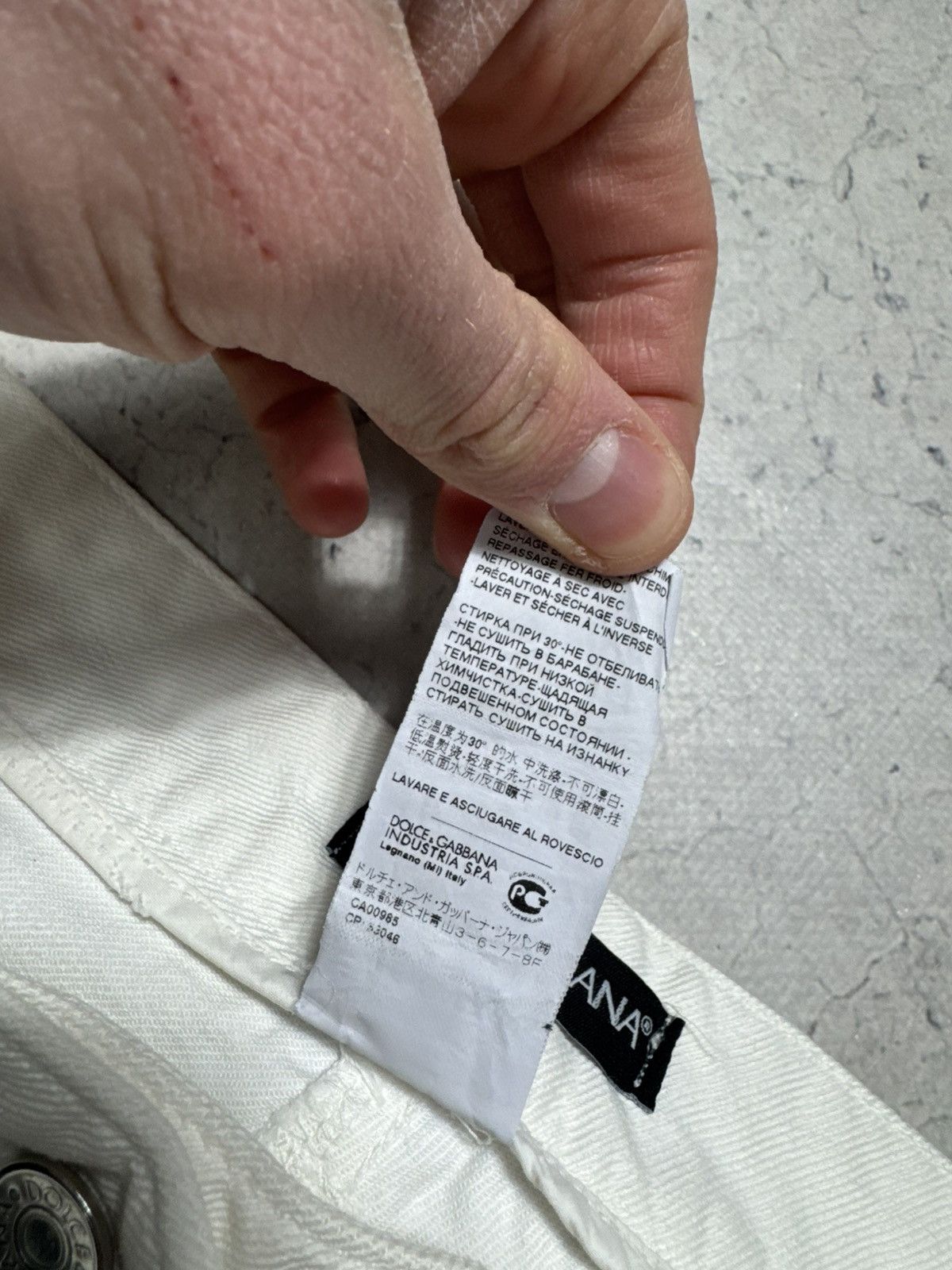 Dolce & Gabbana Dolce & Gabbana DG Luxury White Denim Jeans Size 42 Size 28" / US 6 / IT 42 - 9 Thumbnail