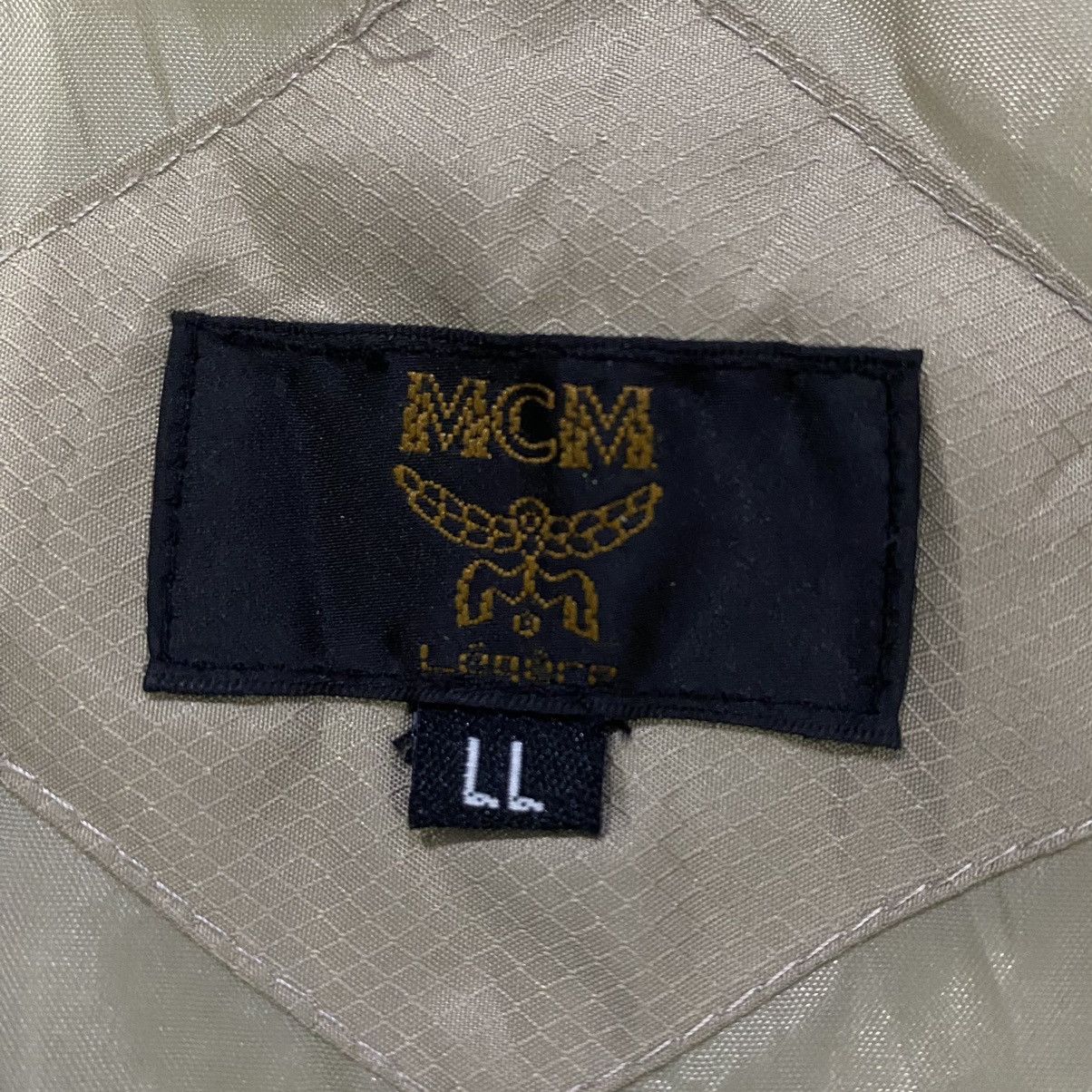 MCM Vintage MCM Zipper Light Jacket Quilted Beige Size US L / EU 52-54 / 3 - 10 Thumbnail