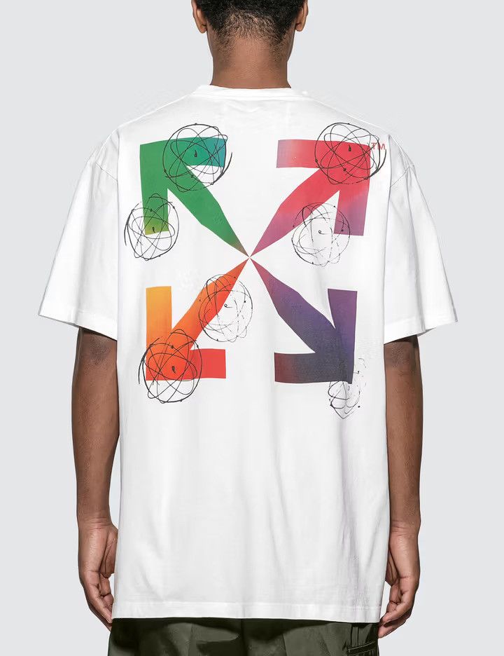 Futura × Off-White White Atoms Arrows Oversized T-Shirt Size US M / EU 48-50 / 2 - 2 Thumbnail
