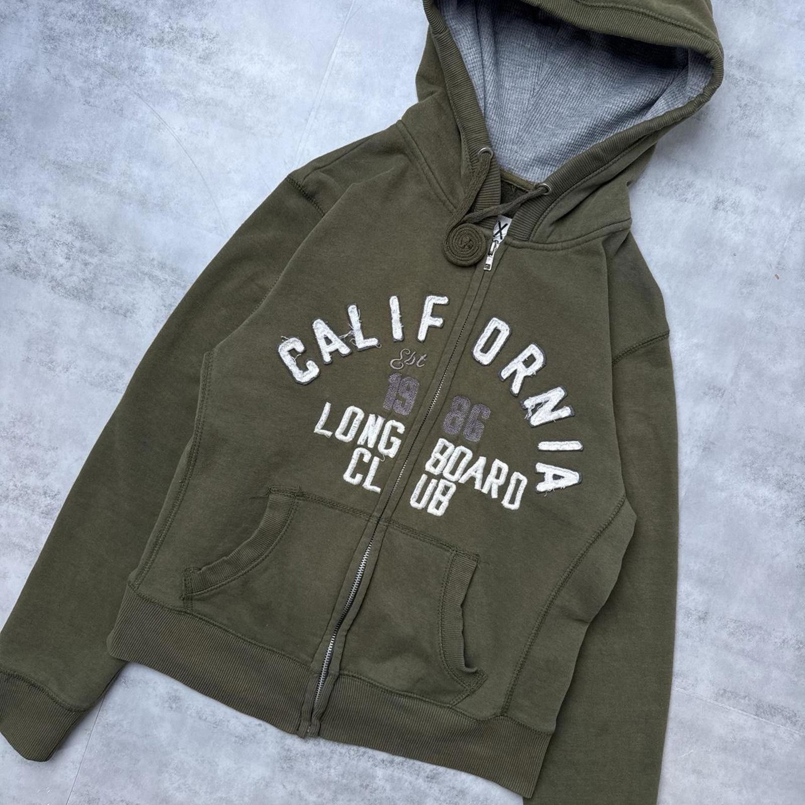 Other Y2K Reflex Green 00s California Longboard Zip Up Jacket Size L / US 10 / IT 46 - 7 Thumbnail