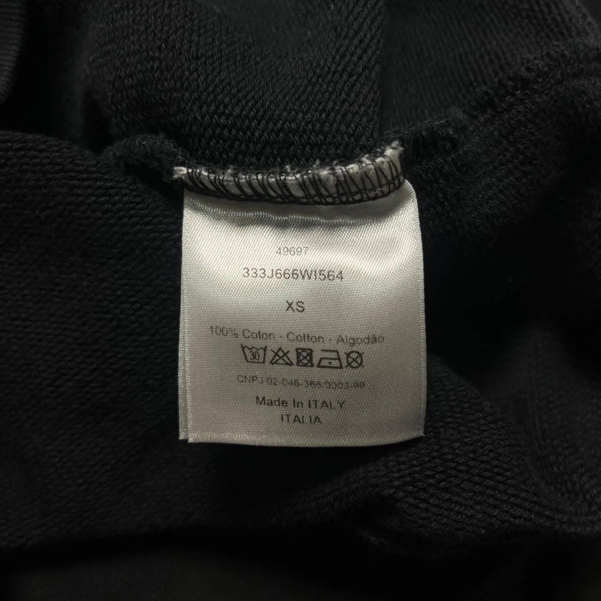 Dior Homme Embroidered Logo Sweatshirt Size US XS / EU 42 / 0 - 7 Thumbnail
