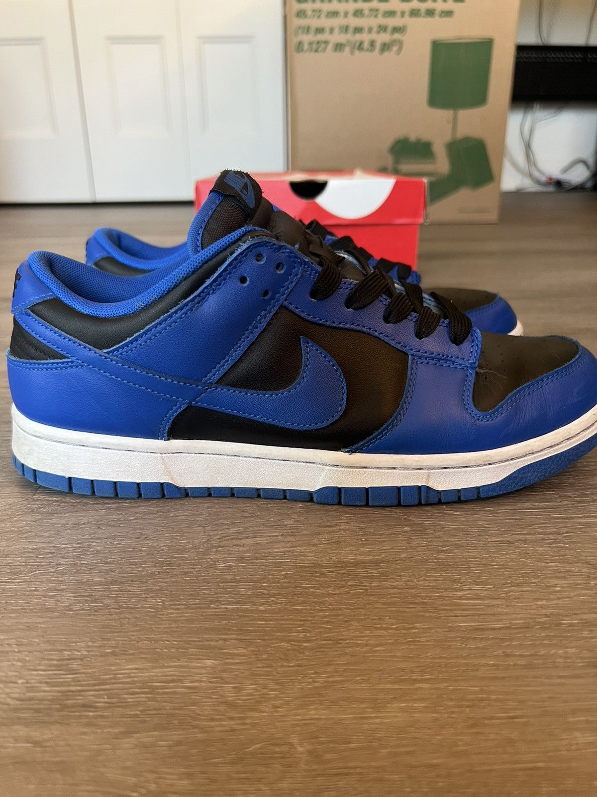 Nike Nike Dunk Low Retro Hyper Cobalt Size US 9.5 / EU 42-43 - 7 Thumbnail