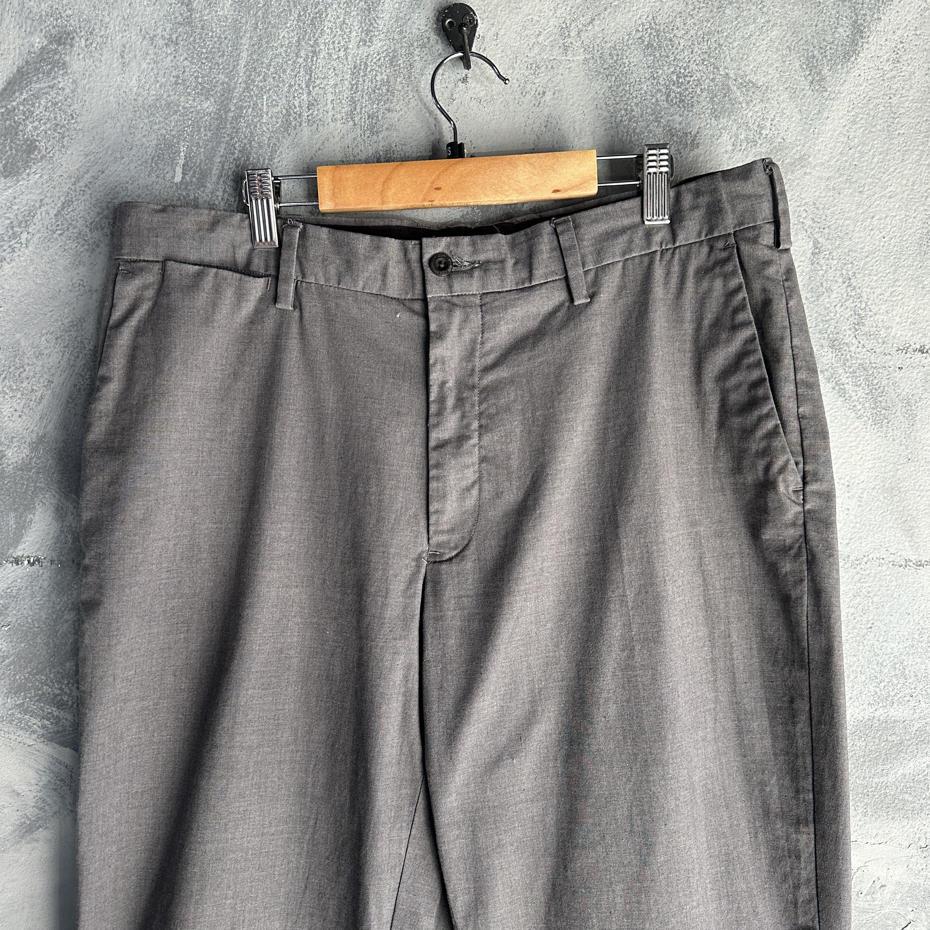 Polo Ralph Lauren Polo Ralph Lauren Chino Trousers 33x32 Grey Classic Fi Size US 33 - 6 Thumbnail
