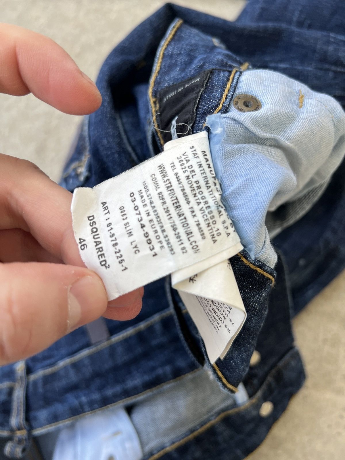 Dsquared2 Dsquared2 Ibrahimovic Jeans Size US 30 / EU 46 - 11 Thumbnail