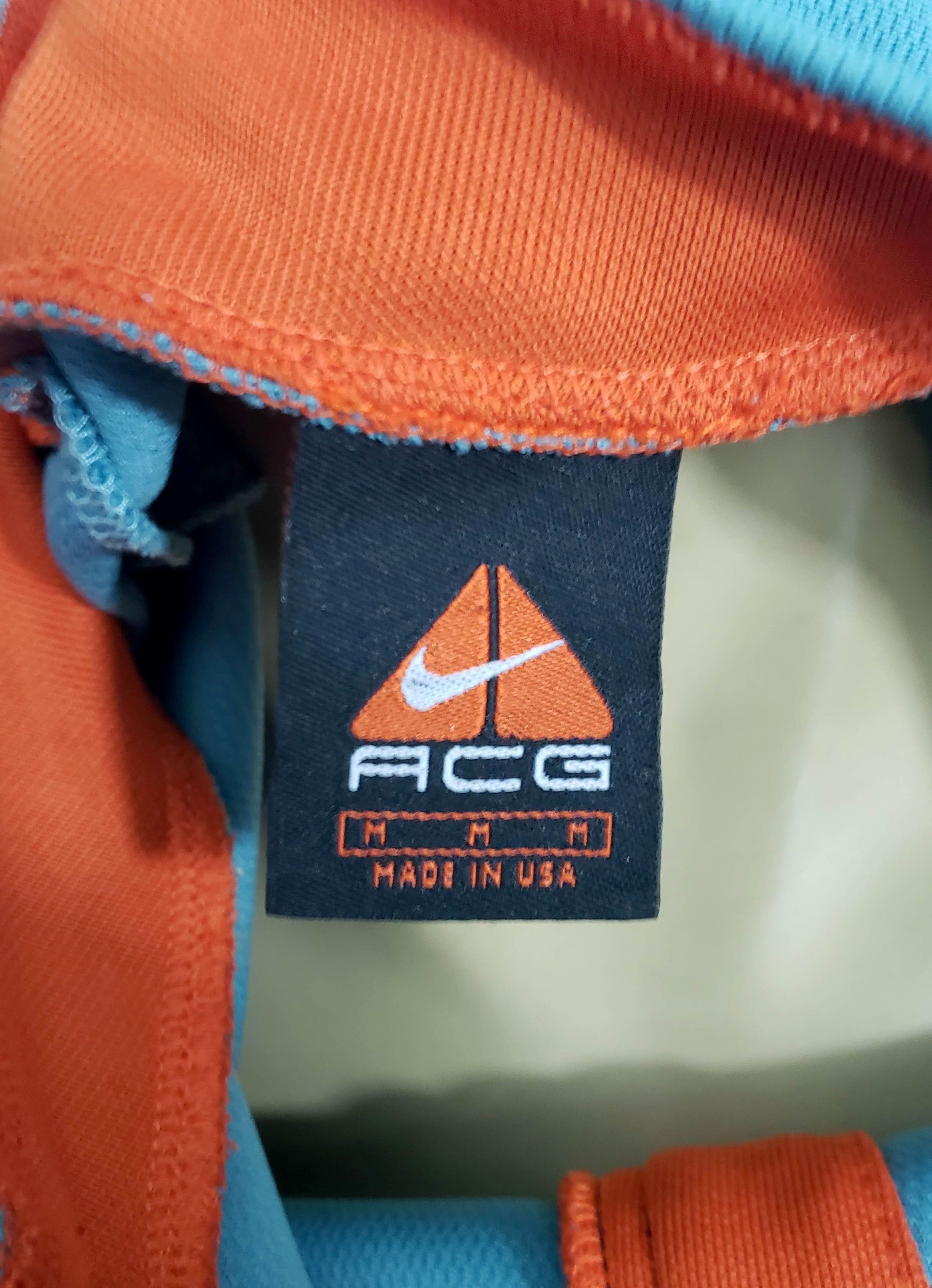 Nike × Nike ACG Vtg 90s Nike ACG USA 3/4 zip long sleeve cycling jersey Size US M / EU 48-50 / 2 - 5 Thumbnail