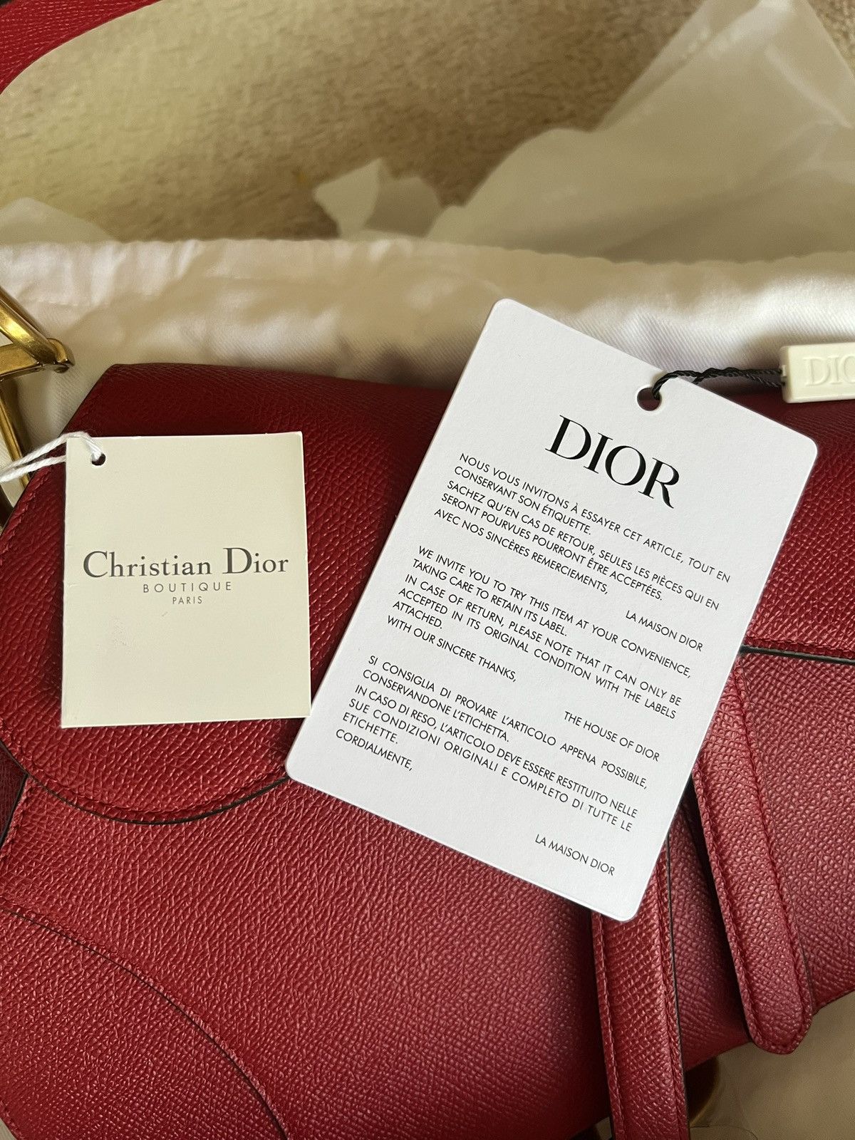 Dior Dior saddle bag Size ONE SIZE - 13 Thumbnail