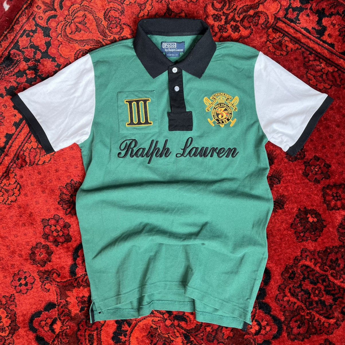 Ralph Lauren Chief Keef style Ralph Lauren Snow Polo Challenge Cup shirt Size US M / EU 48-50 / 2 - 2 Thumbnail