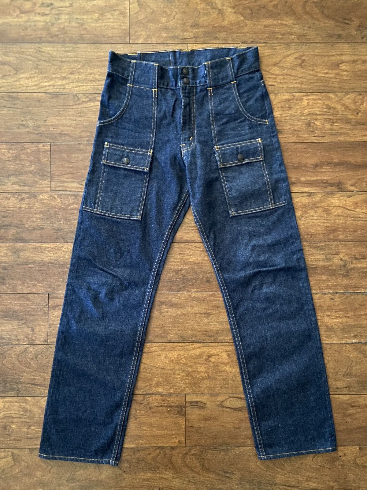 TCB Jeans TCB Bush Cargo Denim Size US 30 / EU 46 - 1 Thumbnail
