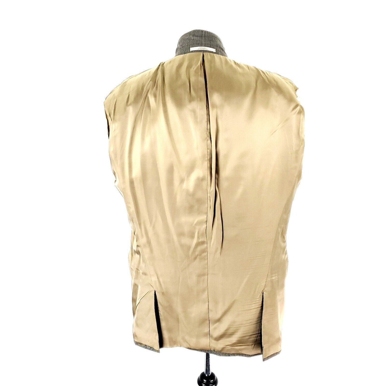 Joseph Abboud Joe Joseph Abboud Wool 2 Button Blazer 42R Beige Nailshead J Size 42R - 10 Thumbnail