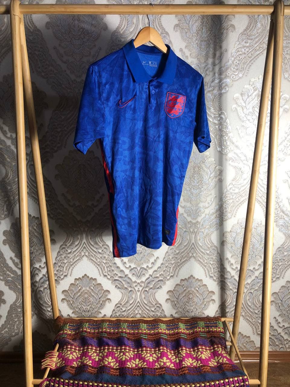 Nike VINTAGE NIKE ENGLAND RETRO SOCCER JERSEY MANCHESTER Y2K 90s Size US L / EU 52-54 / 3 - 4 Thumbnail