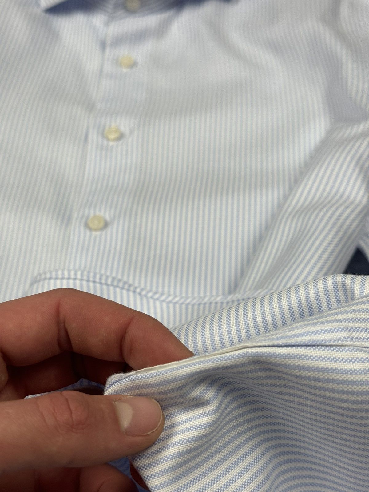 Suitsupply Suitsupply Shirt Button Up Striped Size 38 Size US M / EU 48-50 / 2 - 12 Thumbnail