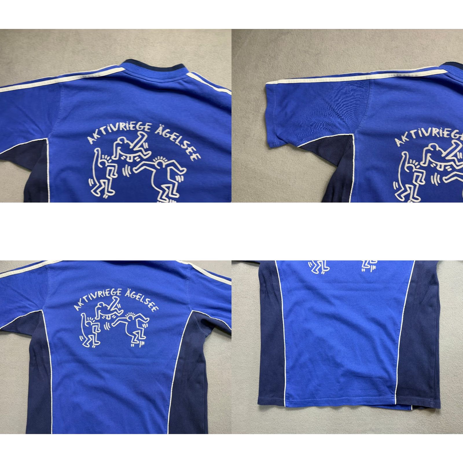 Adidas adidas Aktivriege Agelsee shirt 1999 Blue size L mens Size US L / EU 52-54 / 3 - 10 Thumbnail