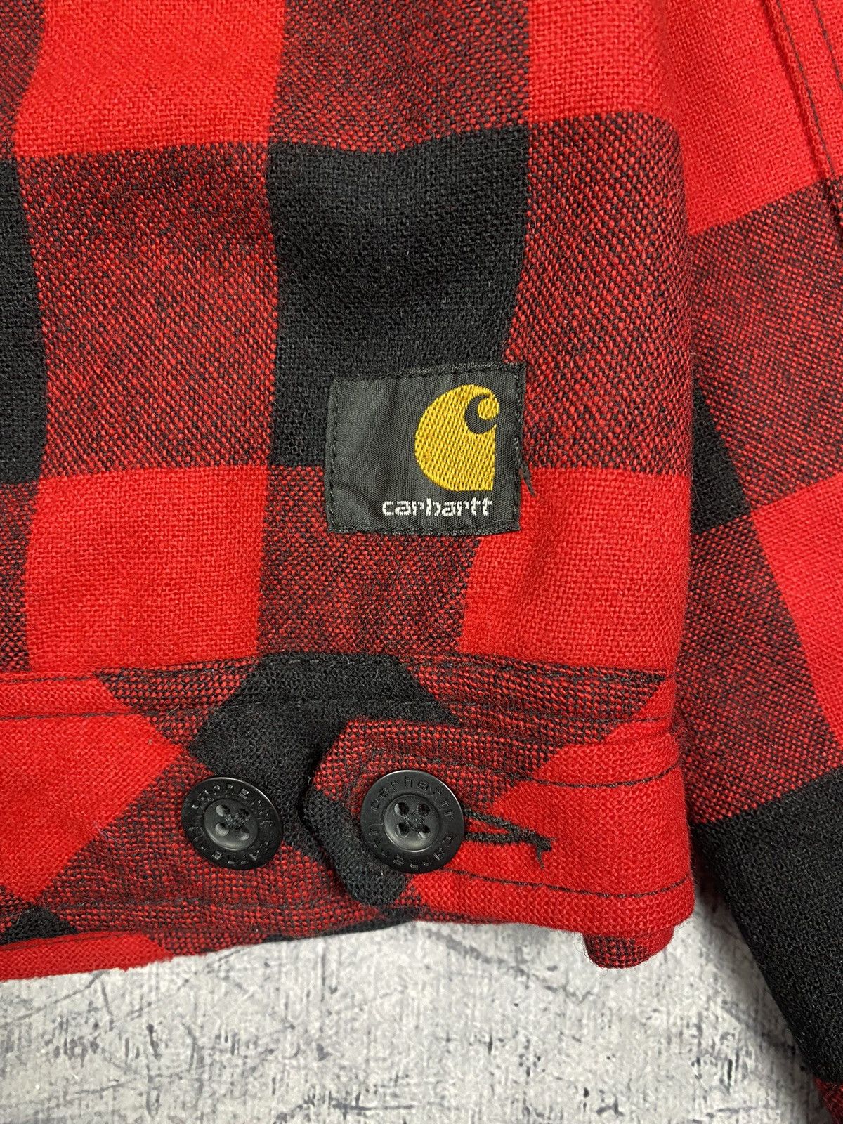Carhartt Wip Vintage Carhartt Wip Checkered Overshot Bomber Jacket Size M / US 6-8 / IT 42-44 - 15 Thumbnail