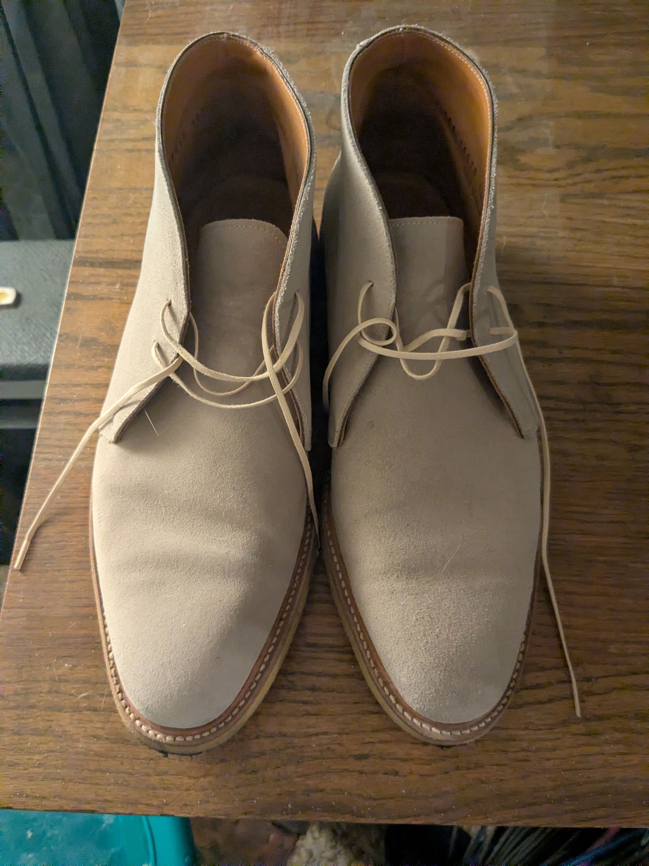 Sid Mashburn Grey Chukka Desert Boot Crepe Sole Size US 10.5 / EU 43-44 - 1 Thumbnail