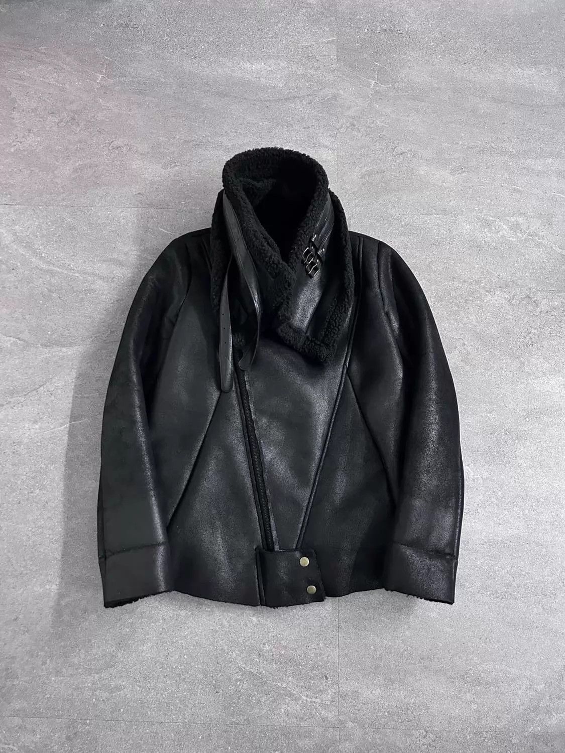 Other Double Mustang Vintage RO Shearling Unisex Jacket Size US S / EU 44-46 / 1 - 1 Thumbnail