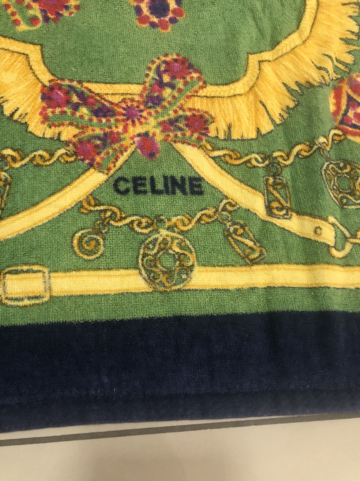 Celine Vintage CELINE Bath Towel Size ONE SIZE - 2 Thumbnail