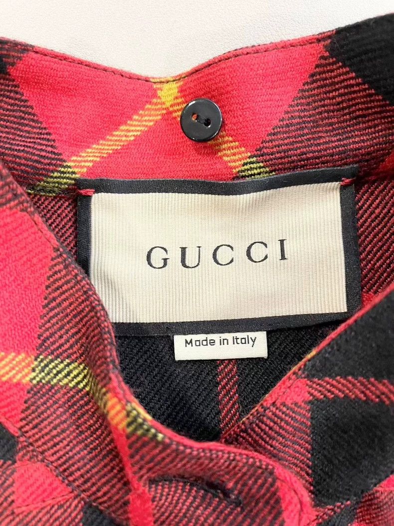 Gucci Gucci Wool plaid shirt Size S / US 4 / IT 40 - 7 Thumbnail