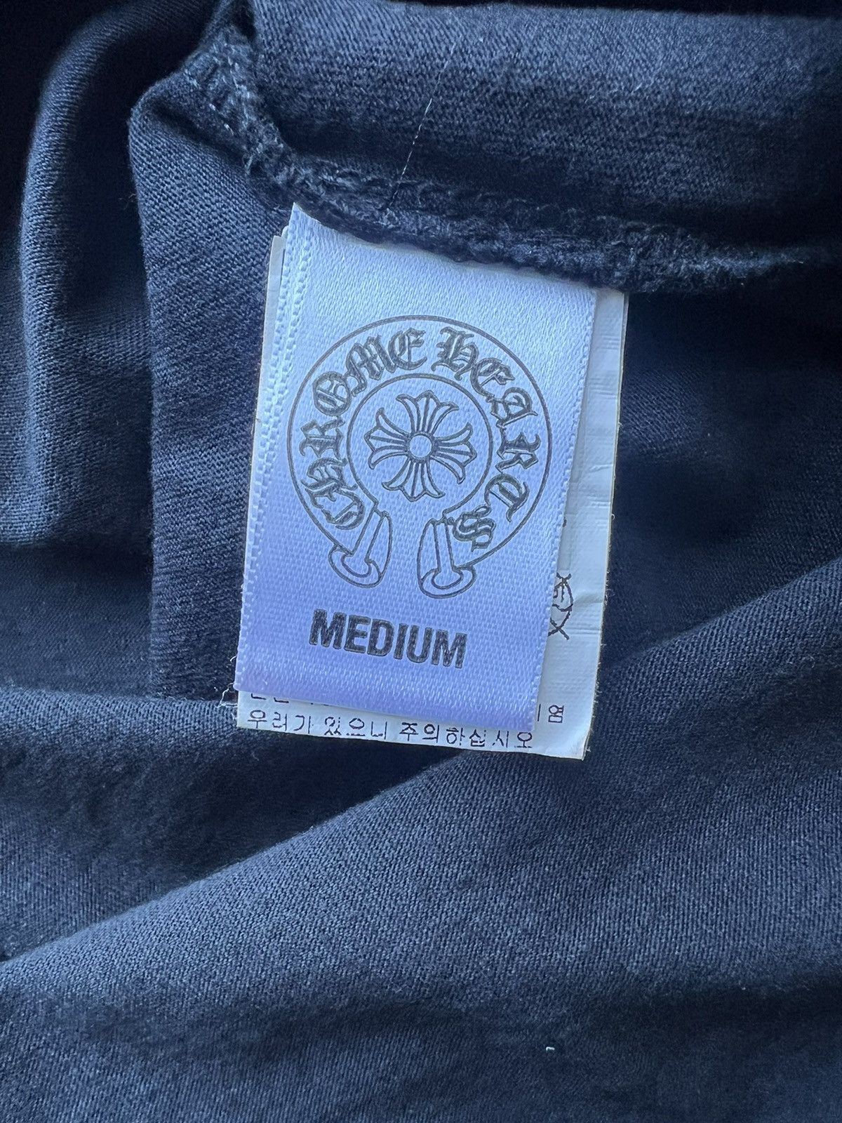 Chrome Hearts Chrome Hearts Silver Button Tonal Plus Cross Logo Polo Shirt Size US M / EU 48-50 / 2 - 8 Thumbnail