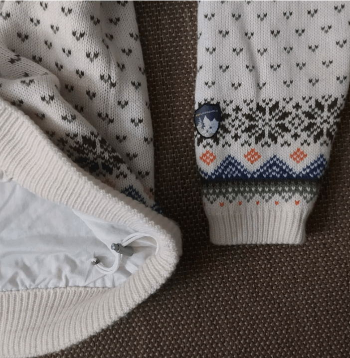 Vintage Vintage Flli Campagnolo Wool Blend Nordic Winter Sweater XL Size US XL / EU 56 / 4 - 12 Thumbnail