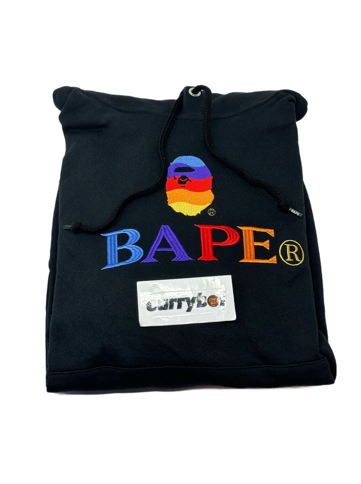 Bape SALE🔥BAPE Embroidery Loose Fit Pullover Hoodie Black Size US XL / EU 56 / 4 - 4 Thumbnail