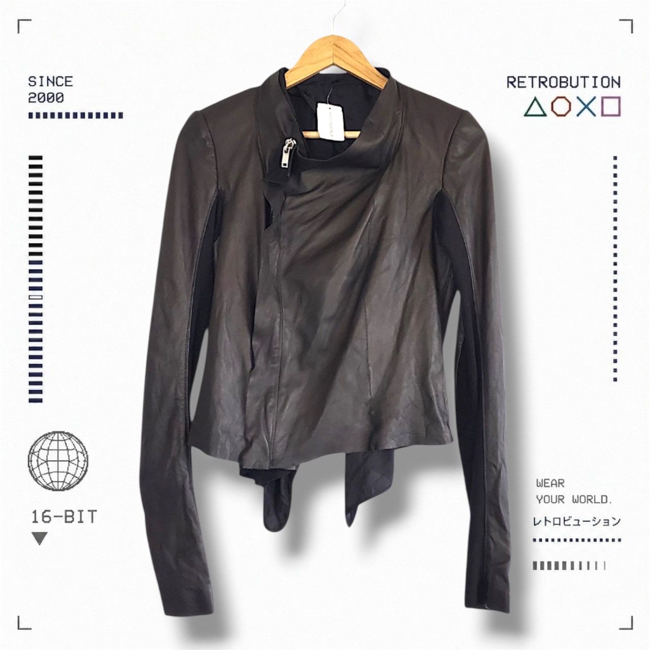 Rick Owens NWT Rick Owens Tecuatl SS 20 Lambskin Biker Jacket Size 8 Size M / US 6-8 / IT 42-44 - 1 Thumbnail