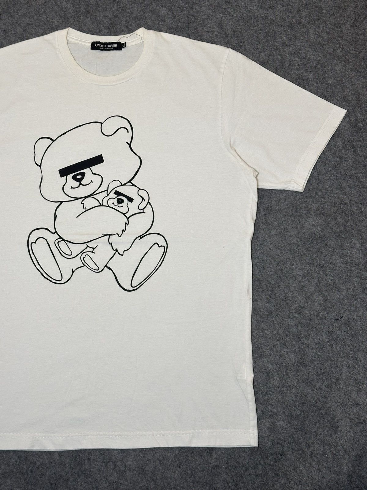 Undercover Undercover white t-shirt a black graphic of a teddy bear. Size US XL / EU 56 / 4 - 3 Thumbnail