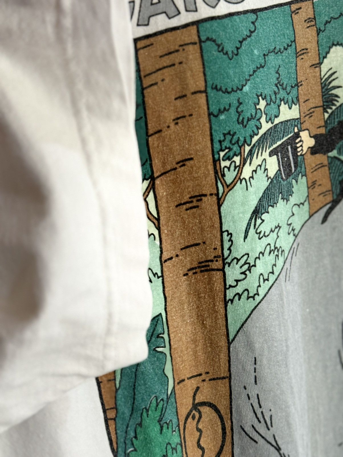 Cartoon Network Vintage 90s The Advantures Of TINTIN Cartoon Tee Size US L / EU 52-54 / 3 - 5 Thumbnail