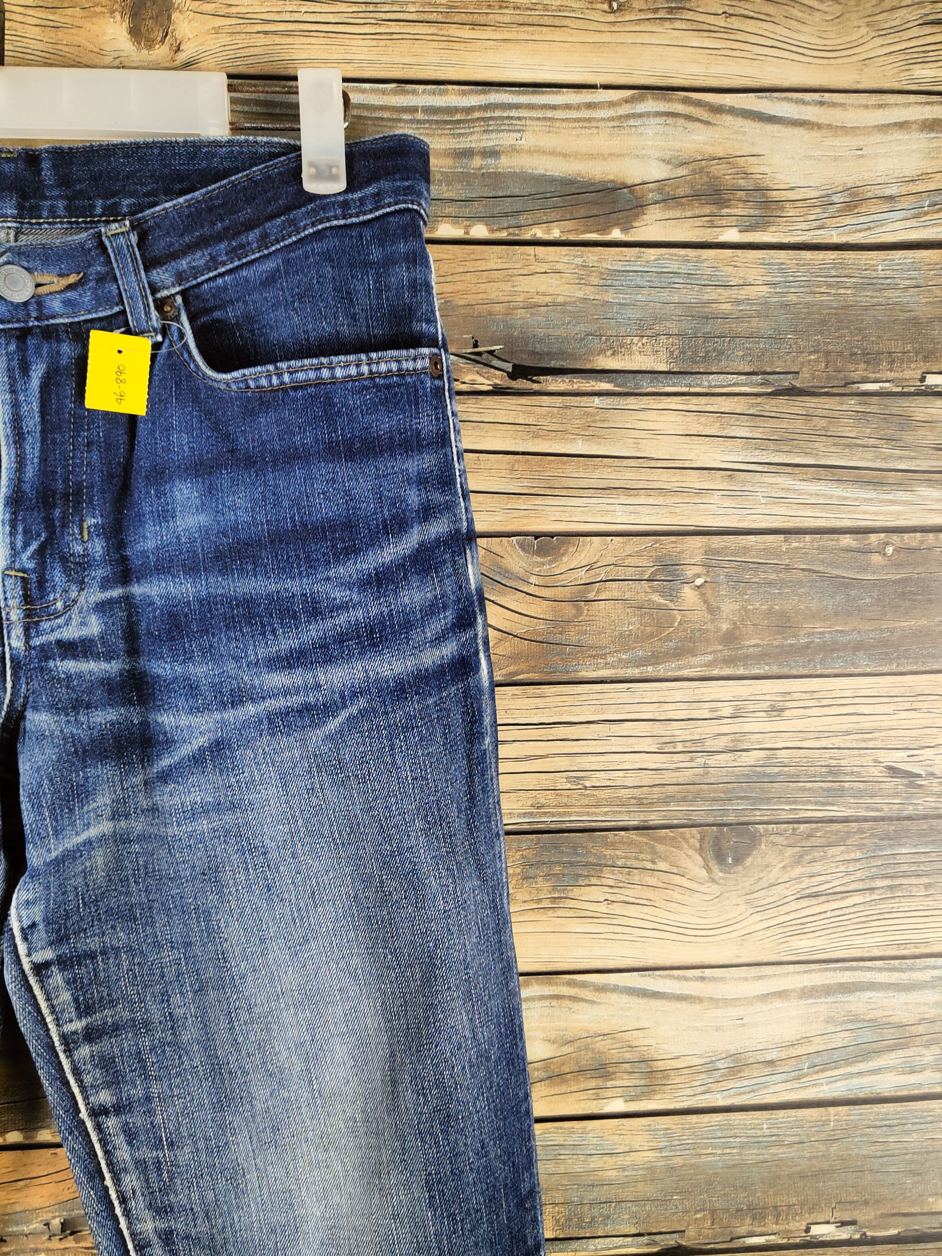 Margaret Howell DL Margaret Howell-Edwin Distressed Ripped Jeans #46-890 Size US 29 - 5 Thumbnail