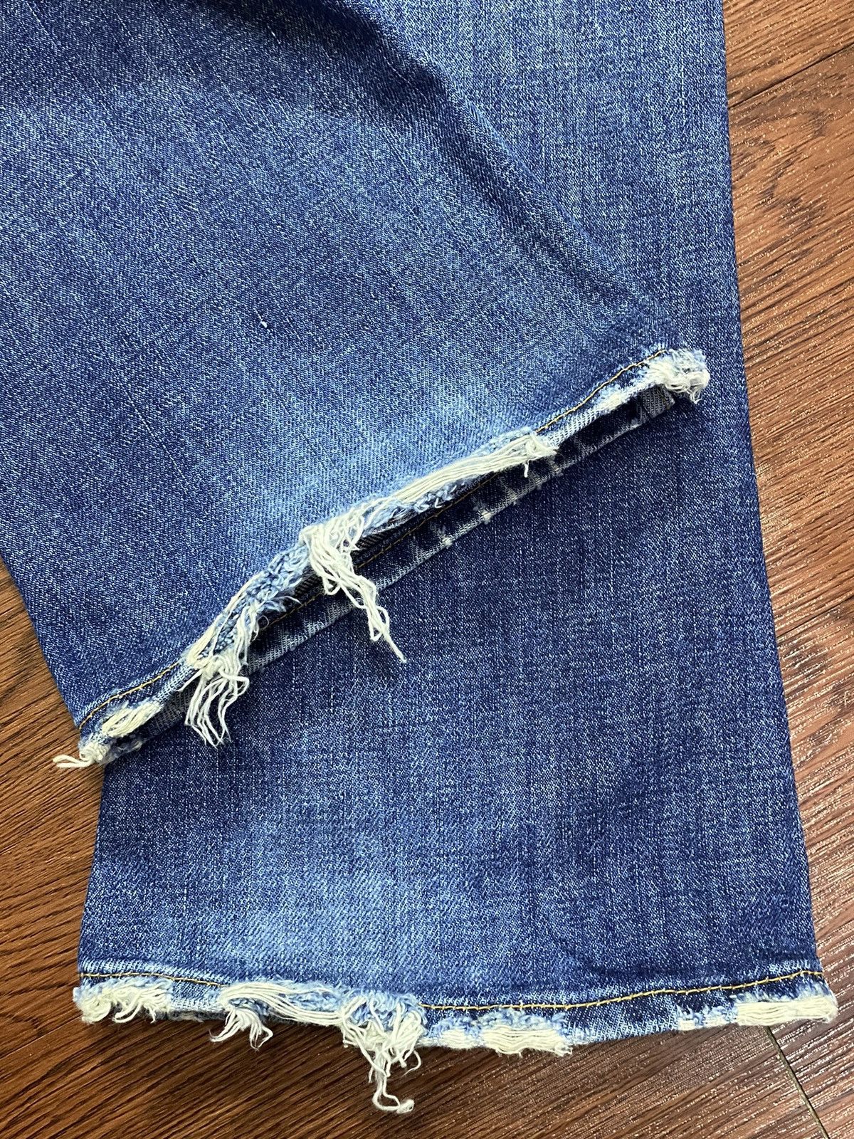 Japanese Brand Vintage Japanese Brands Sweet Camel Blue Wash Flare Jeans Size US 30 / EU 46 - 12 Thumbnail