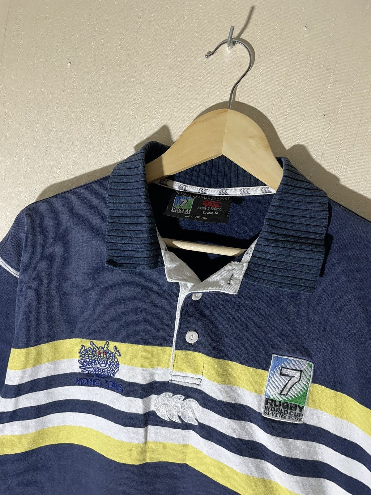 Canterbury of New Zealand × Vintage Canterbury Hong Kong rugby jersey 1999 vintage Size US M / EU 48-50 / 2 - 4 Thumbnail