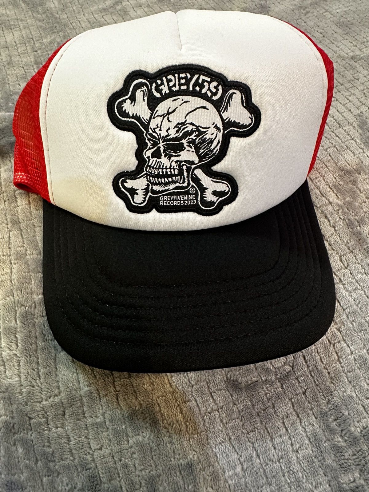 G59 Records G59 SKULL TRUCKERS HAT Size ONE SIZE - 1 Thumbnail