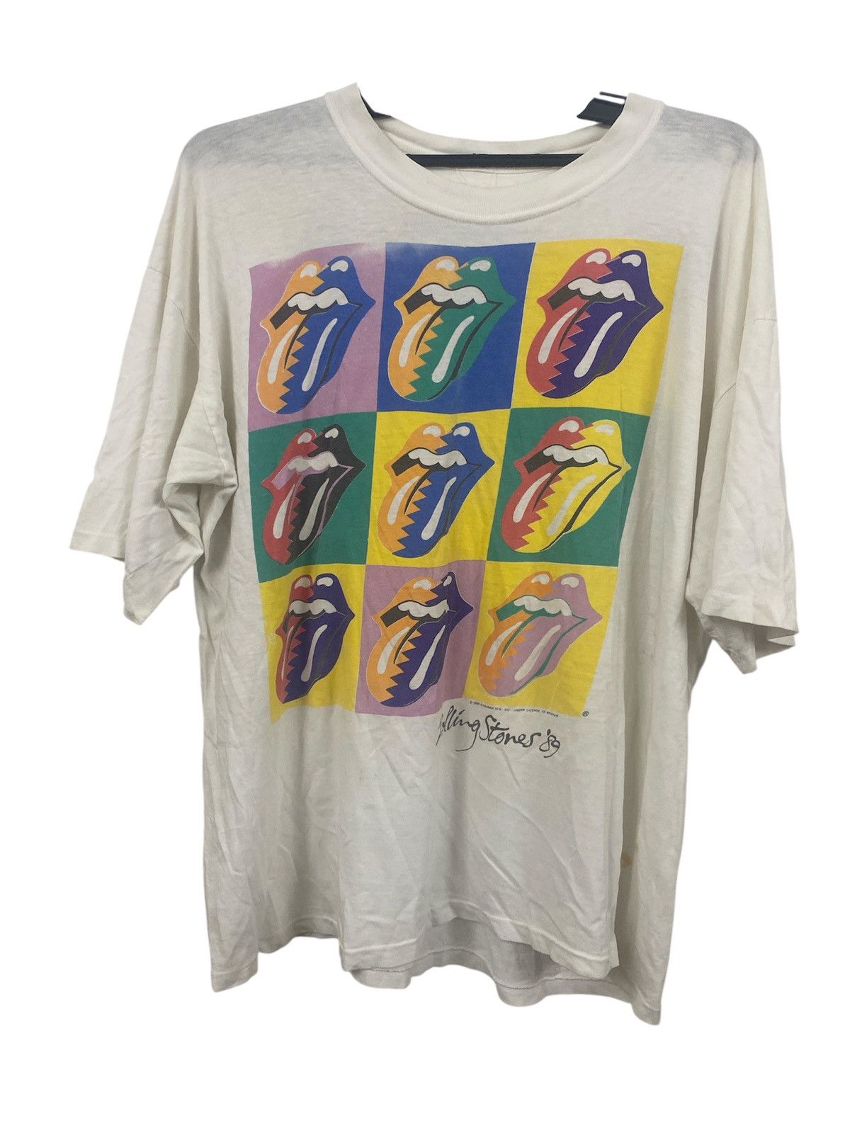 Band Tees Vintage rolling stone Size US XL / EU 56 / 4 - 1 Thumbnail
